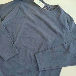 BLUE LONG SLEEVE SWEATSHIRT